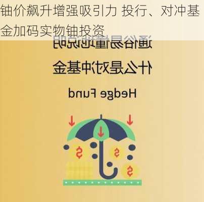 铀价飙升增强吸引力 投行、对冲基金加码实物铀投资