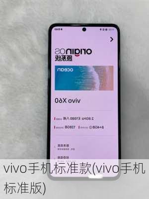 vivo手机标准款(vivo手机标准版)