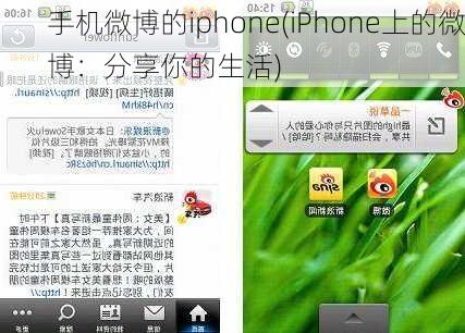 手机微博的iphone(iPhone上的微博：分享你的生活)