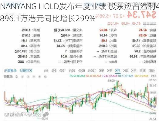 NANYANG HOLD发布年度业绩 股东应占溢利4896.1万港元同比增长299%