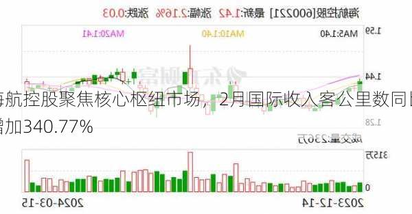 海航控股聚焦核心枢纽市场，2月国际收入客公里数同比增加340.77%