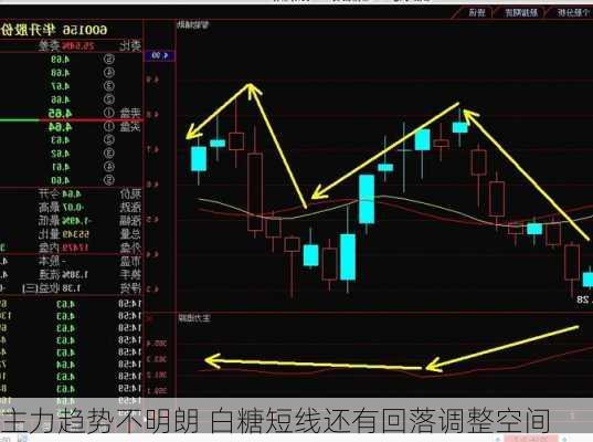 主力趋势不明朗 白糖短线还有回落调整空间