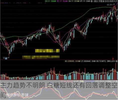 主力趋势不明朗 白糖短线还有回落调整空间