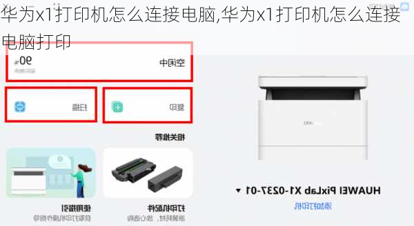 华为x1打印机怎么连接电脑,华为x1打印机怎么连接电脑打印