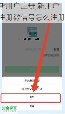 新用户注册,新用户注册微信号怎么注册