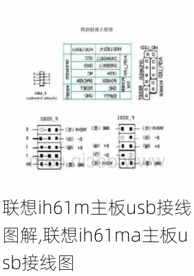 联想ih61m主板usb接线图解,联想ih61ma主板usb接线图