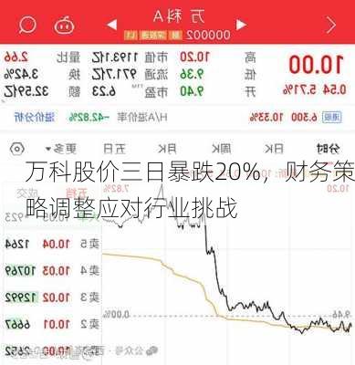 万科股价三日暴跌20%，财务策略调整应对行业挑战