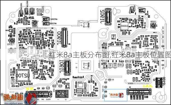 红米8a主板分布图,红米8a主板位置图