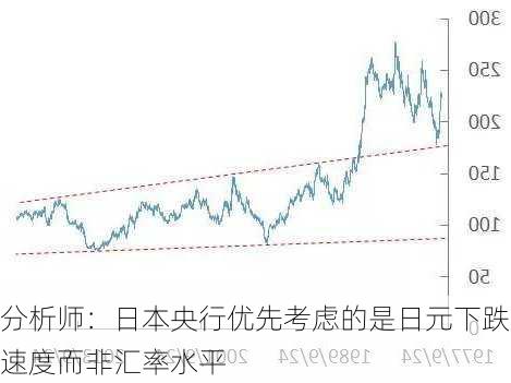 分析师：日本央行优先考虑的是日元下跌速度而非汇率水平