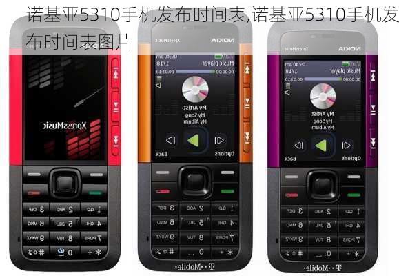 诺基亚5310手机发布时间表,诺基亚5310手机发布时间表图片