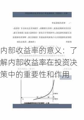 内部收益率的意义：了解内部收益率在投资决策中的重要性和作用