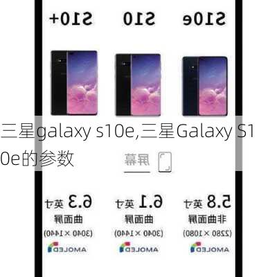 三星galaxy s10e,三星Galaxy S10e的参数
