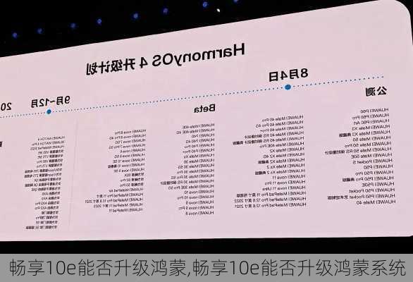 畅享10e能否升级鸿蒙,畅享10e能否升级鸿蒙系统