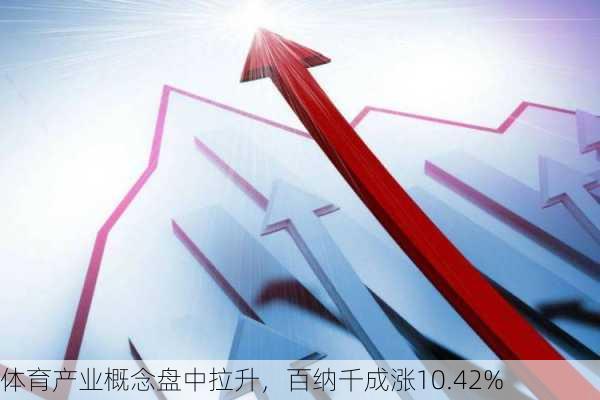 体育产业概念盘中拉升，百纳千成涨10.42%