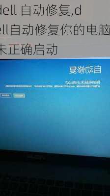 dell 自动修复,dell自动修复你的电脑未正确启动