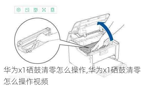 华为x1硒鼓清零怎么操作,华为x1硒鼓清零怎么操作视频