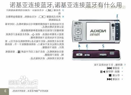 诺基亚连接蓝牙,诺基亚连接蓝牙有什么用