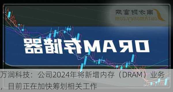 万润科技：公司2024年将新增内存（DRAM）业务，目前正在加快筹划相关工作