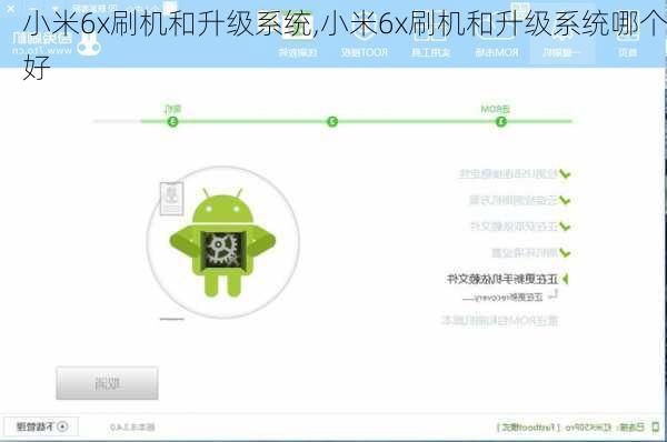 小米6x刷机和升级系统,小米6x刷机和升级系统哪个好