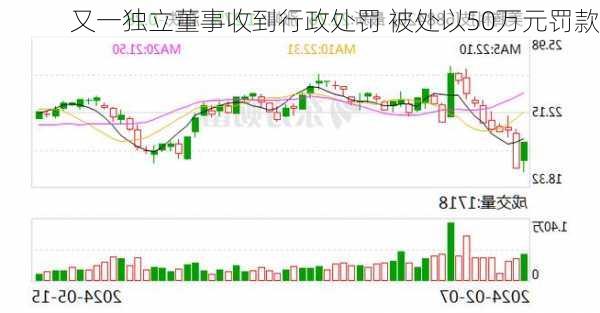 又一独立董事收到行政处罚 被处以50万元罚款