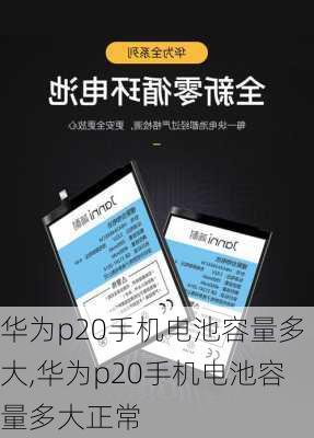 华为p20手机电池容量多大,华为p20手机电池容量多大正常