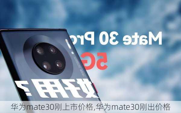 华为mate30刚上市价格,华为mate30刚出价格