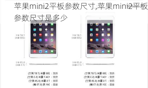 苹果mini2平板参数尺寸,苹果mini2平板参数尺寸是多少