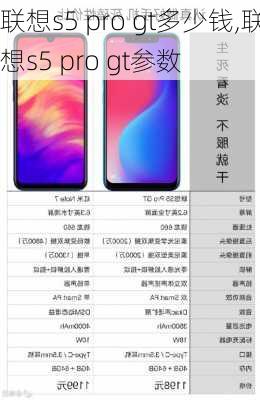 联想s5 pro gt多少钱,联想s5 pro gt参数