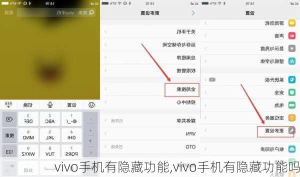 vivo手机有隐藏功能,vivo手机有隐藏功能吗