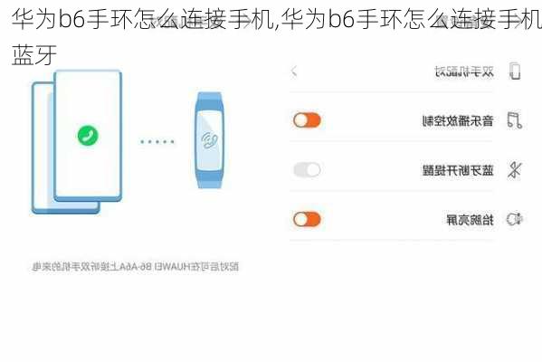 华为b6手环怎么连接手机,华为b6手环怎么连接手机蓝牙
