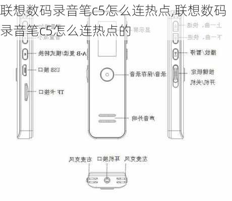 联想数码录音笔c5怎么连热点,联想数码录音笔c5怎么连热点的