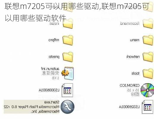 联想m7205可以用哪些驱动,联想m7205可以用哪些驱动软件