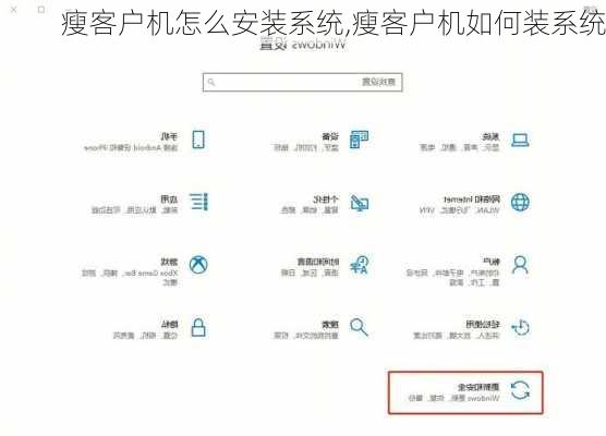 瘦客户机怎么安装系统,瘦客户机如何装系统