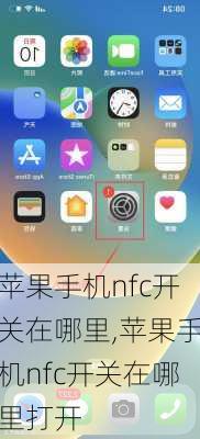 苹果手机nfc开关在哪里,苹果手机nfc开关在哪里打开