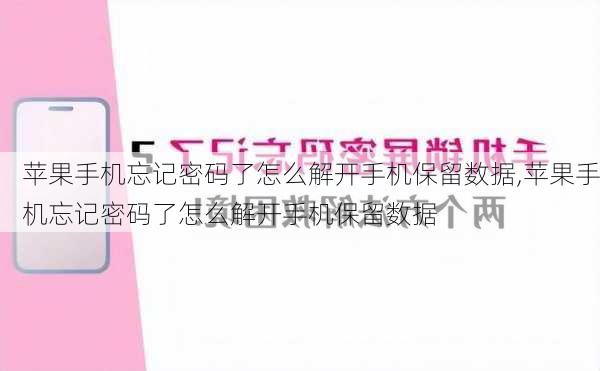 苹果手机忘记密码了怎么解开手机保留数据,苹果手机忘记密码了怎么解开手机保留数据