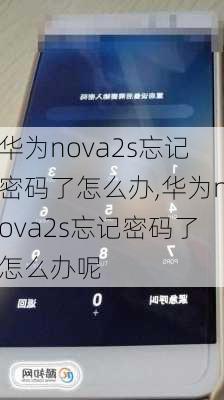 华为nova2s忘记密码了怎么办,华为nova2s忘记密码了怎么办呢