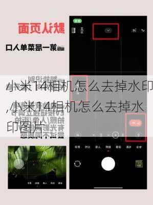 小米14相机怎么去掉水印,小米14相机怎么去掉水印图片
