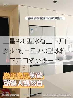 三星920型冰箱上下开门多少钱,三星920型冰箱上下开门多少钱一台