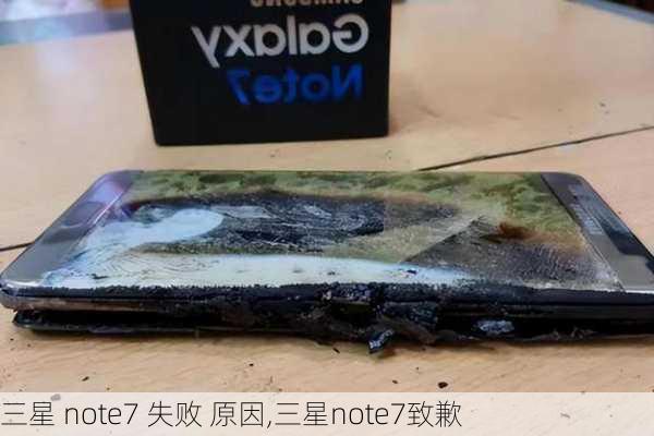 三星 note7 失败 原因,三星note7致歉