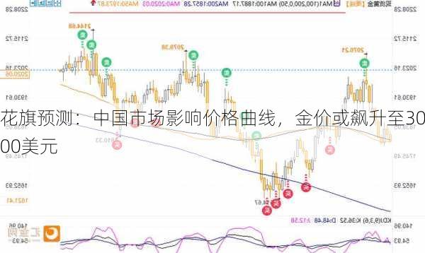 花旗预测：中国市场影响价格曲线，金价或飙升至3000美元