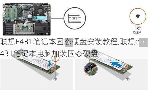 联想E431笔记本固态硬盘安装教程,联想e431笔记本电脑加装固态硬盘