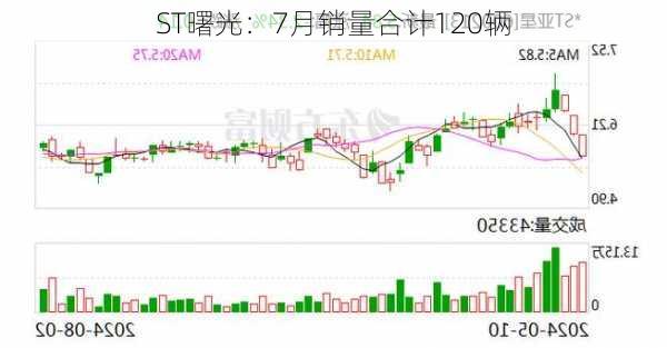 ST曙光：7月销量合计120辆