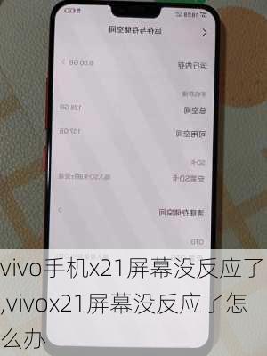 vivo手机x21屏幕没反应了,vivox21屏幕没反应了怎么办