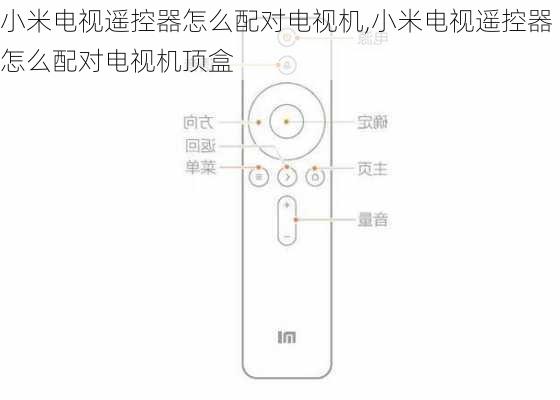 小米电视遥控器怎么配对电视机,小米电视遥控器怎么配对电视机顶盒