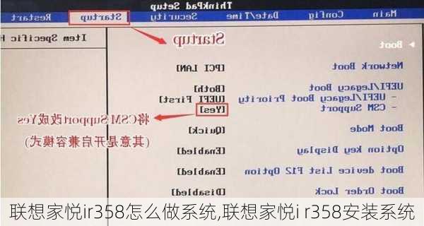 联想家悦ir358怎么做系统,联想家悦i r358安装系统