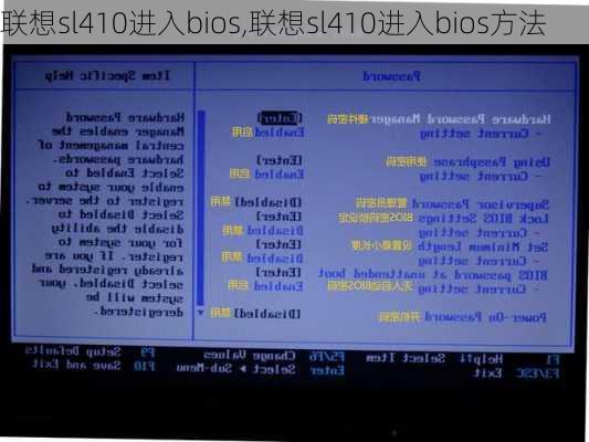 联想sl410进入bios,联想sl410进入bios方法