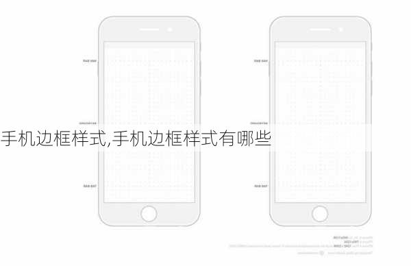 手机边框样式,手机边框样式有哪些