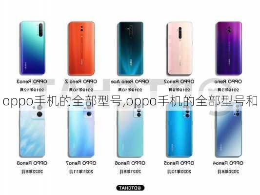 oppo手机的全部型号,oppo手机的全部型号和