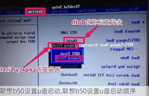 联想b50设置u盘启动,联想b50设置u盘启动顺序