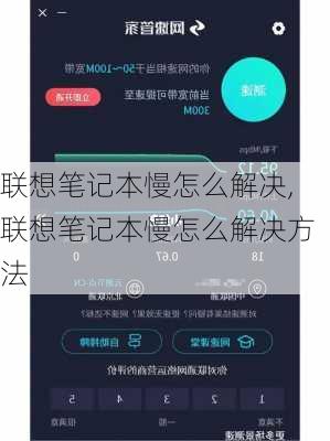 联想笔记本慢怎么解决,联想笔记本慢怎么解决方法